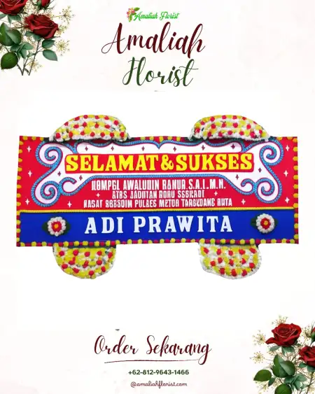 Papan Bunga Ucapan Selamat Sinarsari